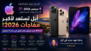 أبل تستعد لأكبر مفاجآت 2026.. iPhone جديد وآيفون قابل للطي في حدث 9 سبتمبر